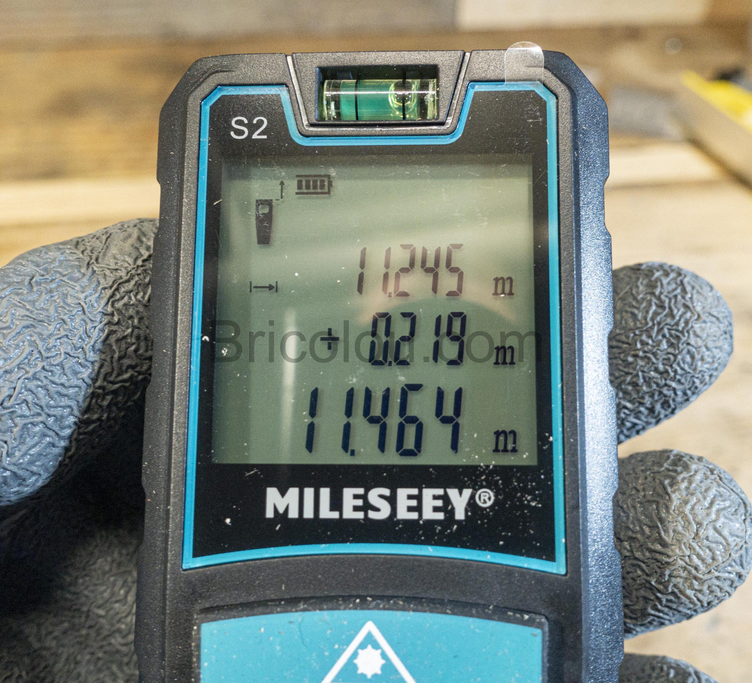 Mileseey Metre mesure laser test scaled Mileseey Metre mesure laser test