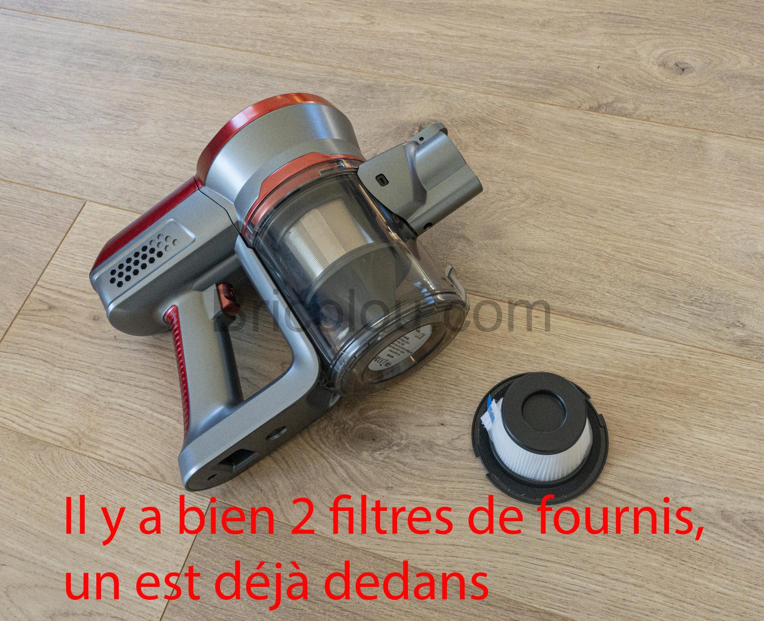 Aspirateur sans fil en test filtres pour scaled Aspirateur sans fil en test filtres pour