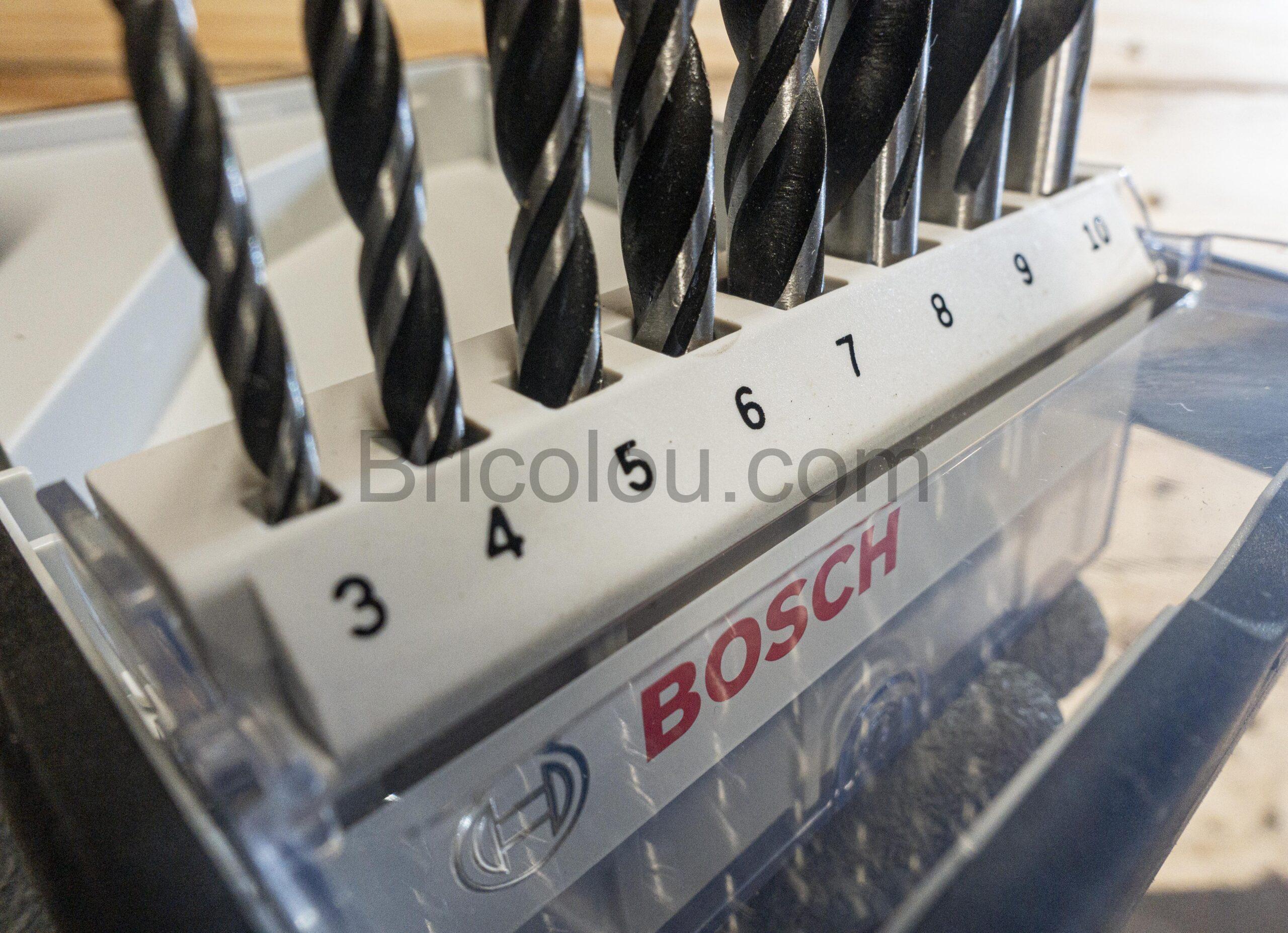 Bosch Professional Robust Line 8 Meches a bois helicoidales test scaled Bosch Professional Robust Line, 8 Mèches à bois hélicoïdales test