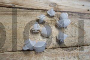 Lot de 10 clips de fixation garniture Peugeot Citroen clips de fixation garniture Peugeot Citroën