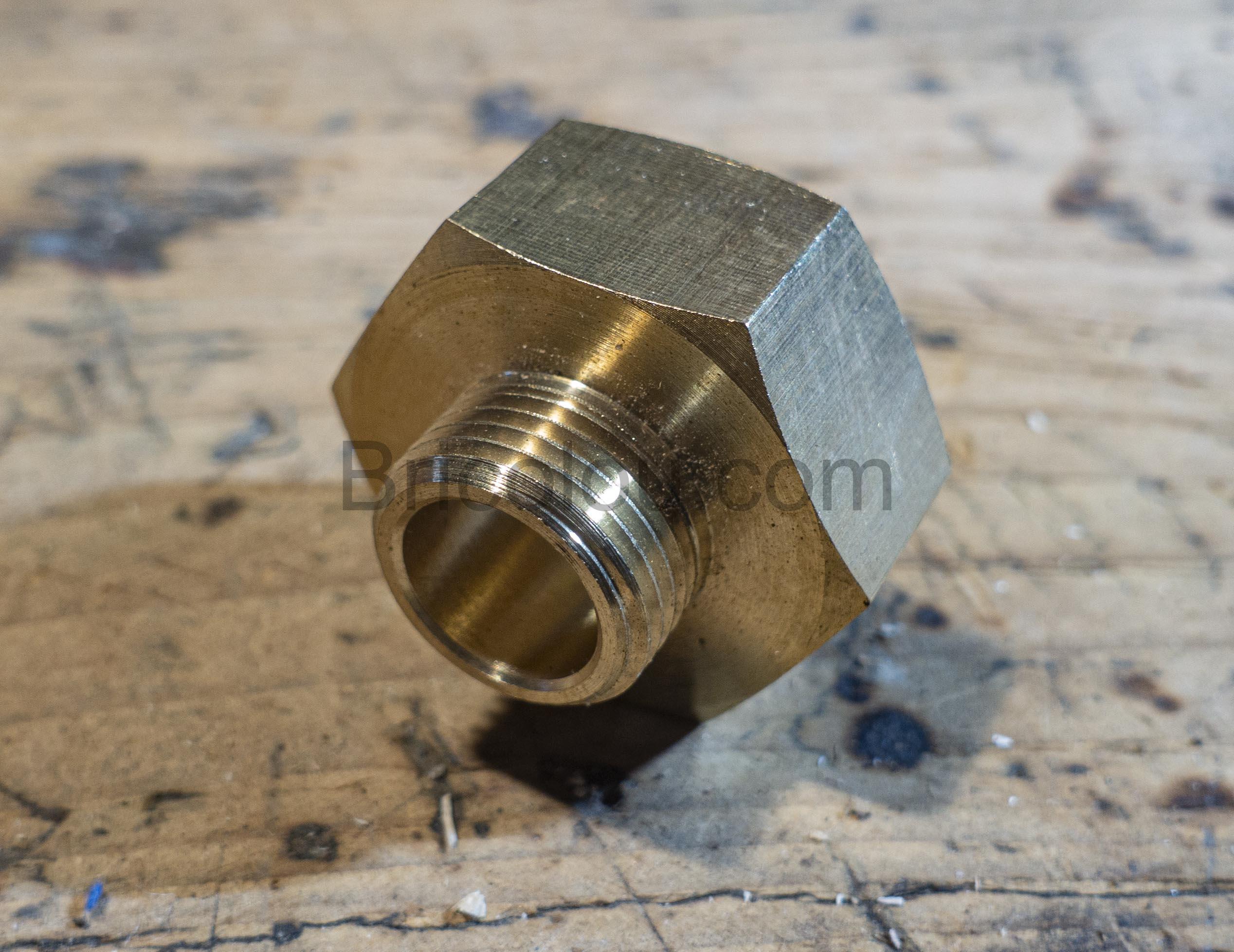 Manchon laiton M 12x17 Manchon laiton M 12x17 F20x27