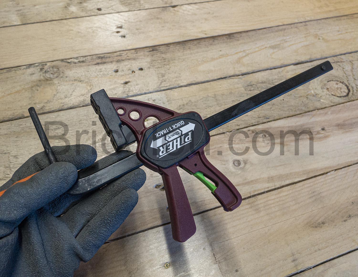 Piher Serre joint rapide Quick T Track 1 Piher Serre-joint rapide Quick-T-Track