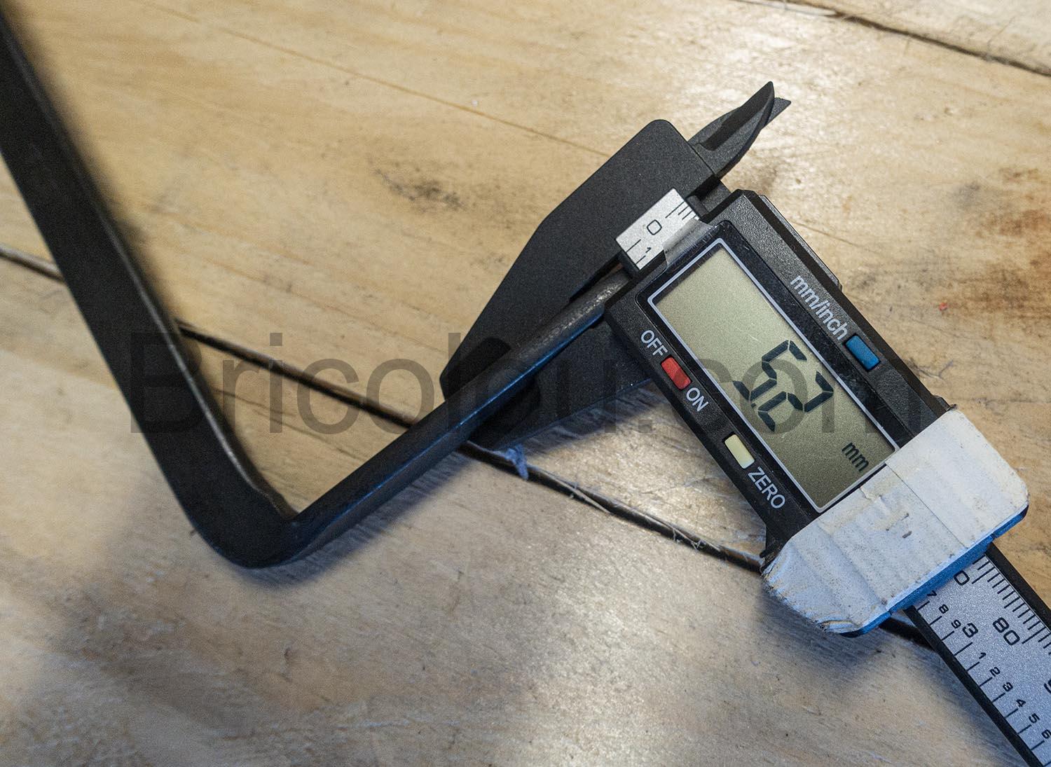 Piher Serre joint rapide Quick T Track dimension Piher - Serre-joint rapide Quick-T-Track dimension