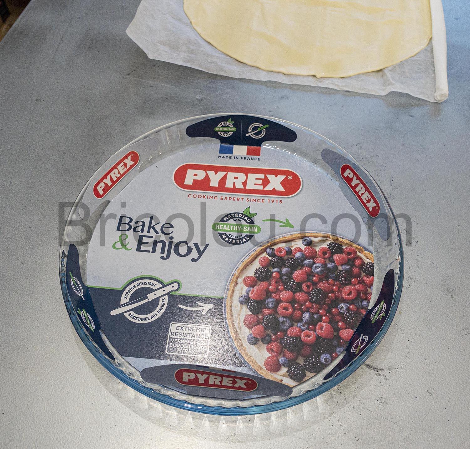 Pyrex 1040909 Bake Enjoy Moule Tarte en verre 31 cm Pyrex 1040909 Bake & Enjoy Moule Tarte en verre 31 cm