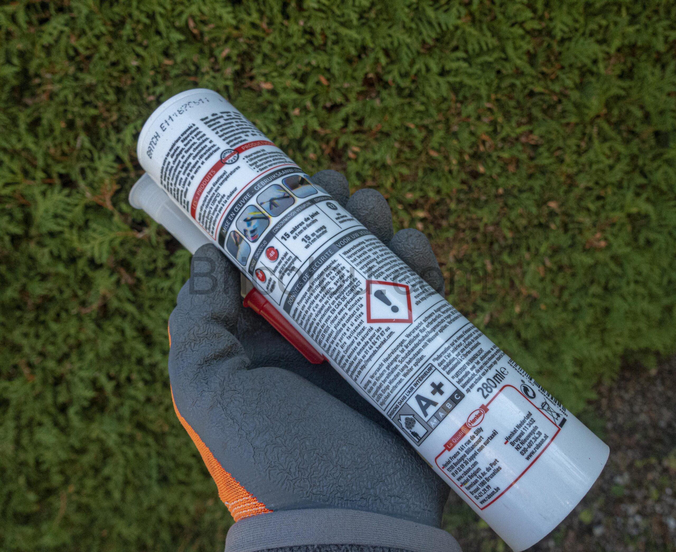 Rubson Mastic Hautes Temperatures 1200C scaled Rubson Mastic Hautes Températures 1200C
