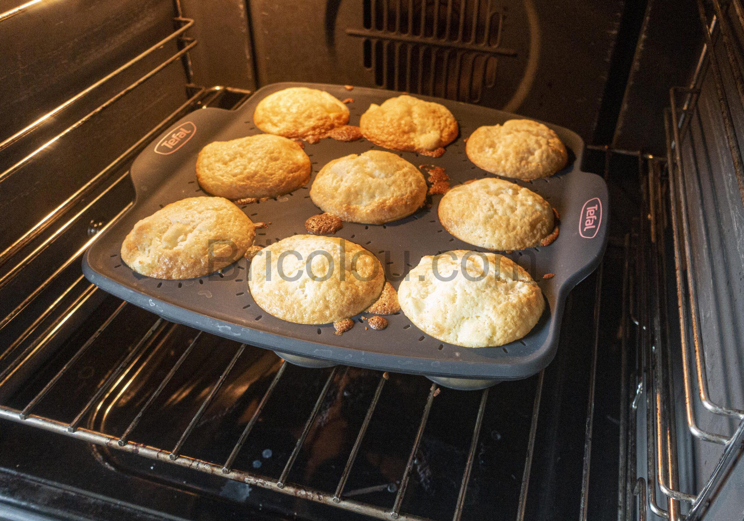 Moules à muffin CRISPYBAKE J4174714 30 × 29 cm, Tefal 