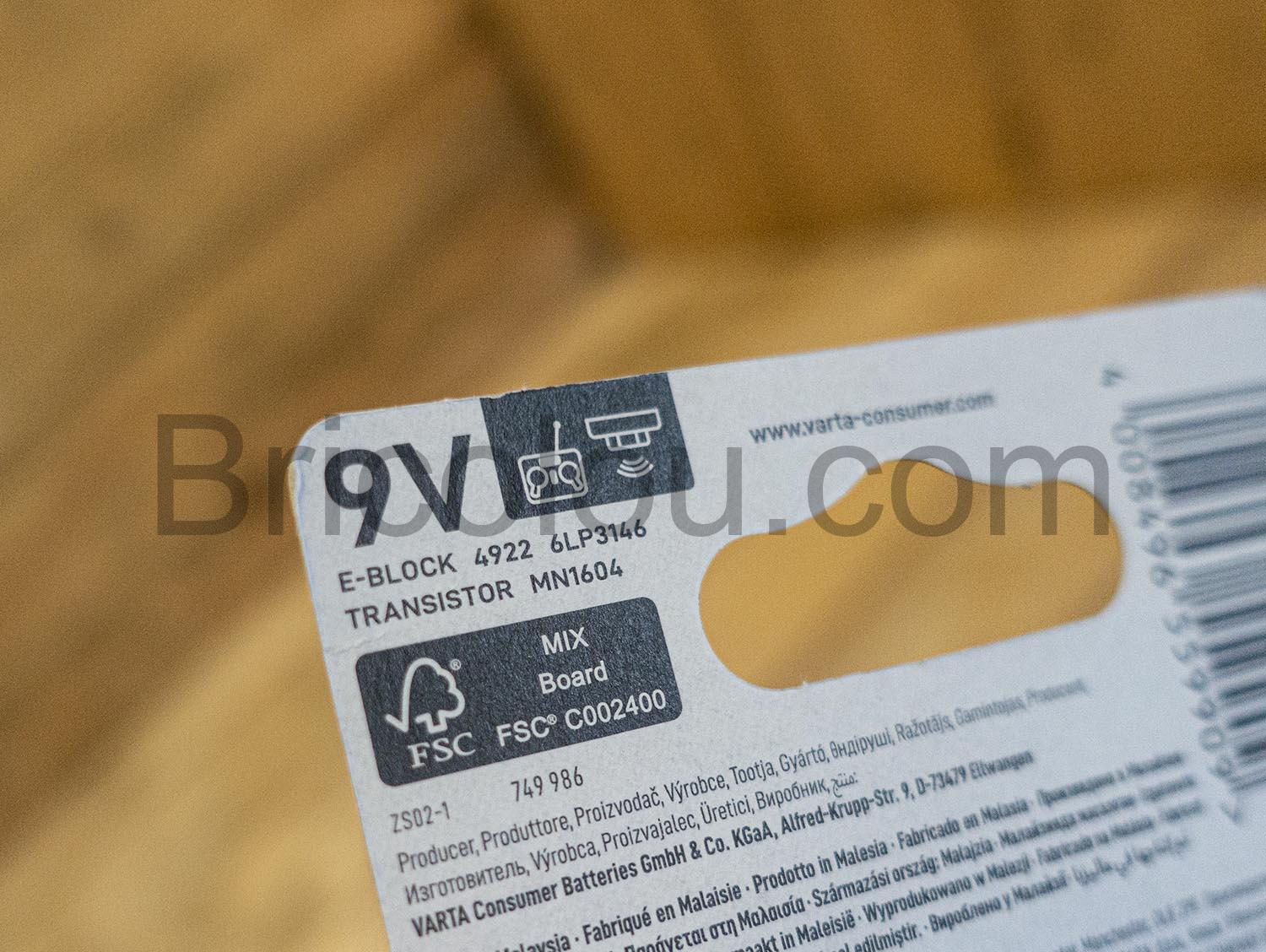 Varta Long Life Power Pile 9V Varta Long Life Power Pile 9V