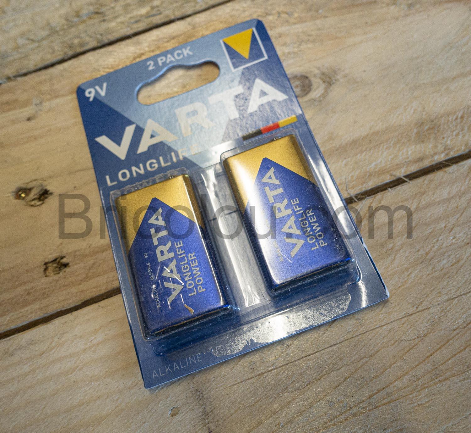 Varta Long Life Power Pile alcaline 9V Varta Long Life Power Pile alcaline 9V