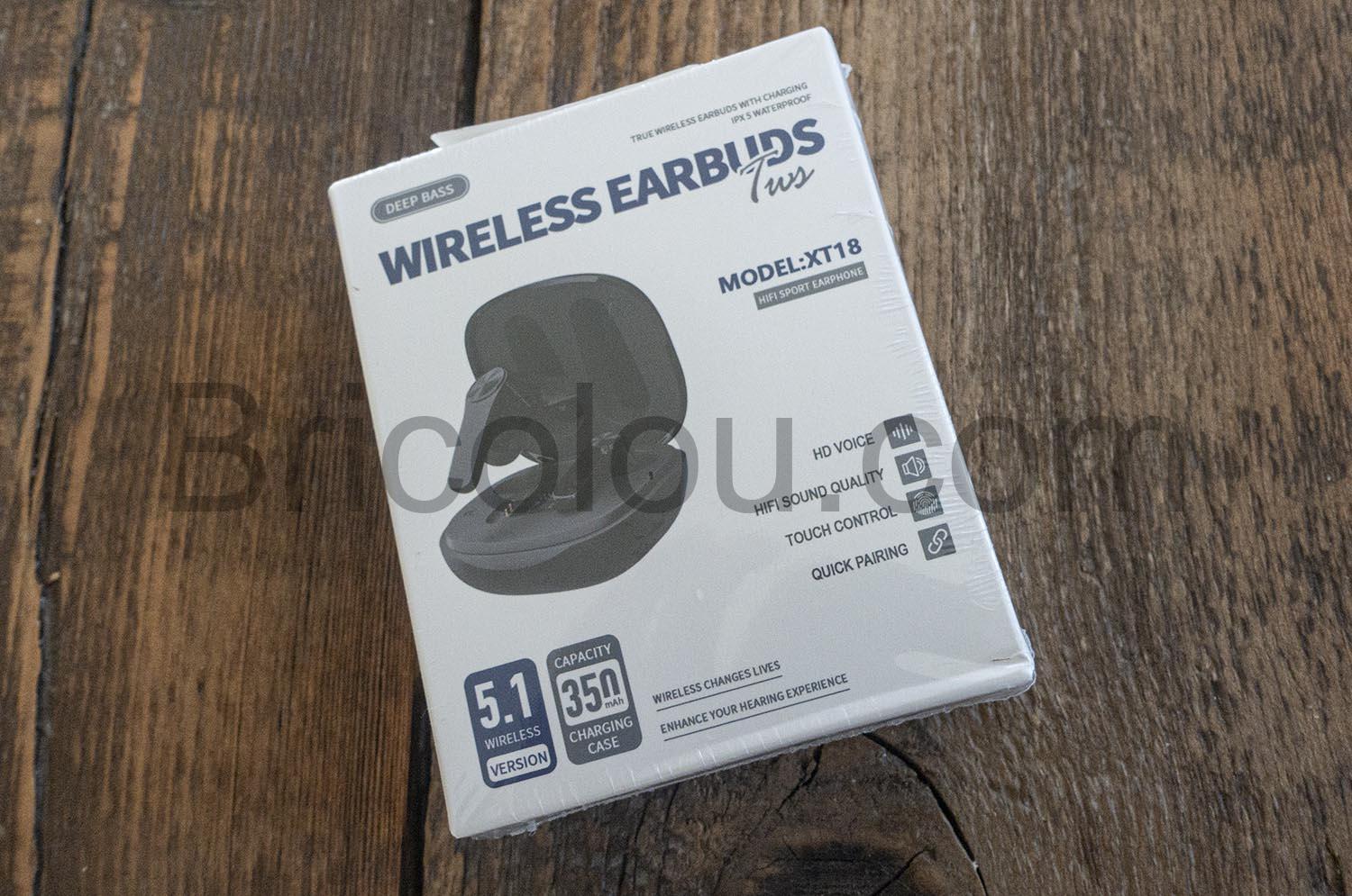 XT18 5.1 Ecouteurs sans Fil Etanche XT18 5.1 Écouteurs sans Fil Étanche