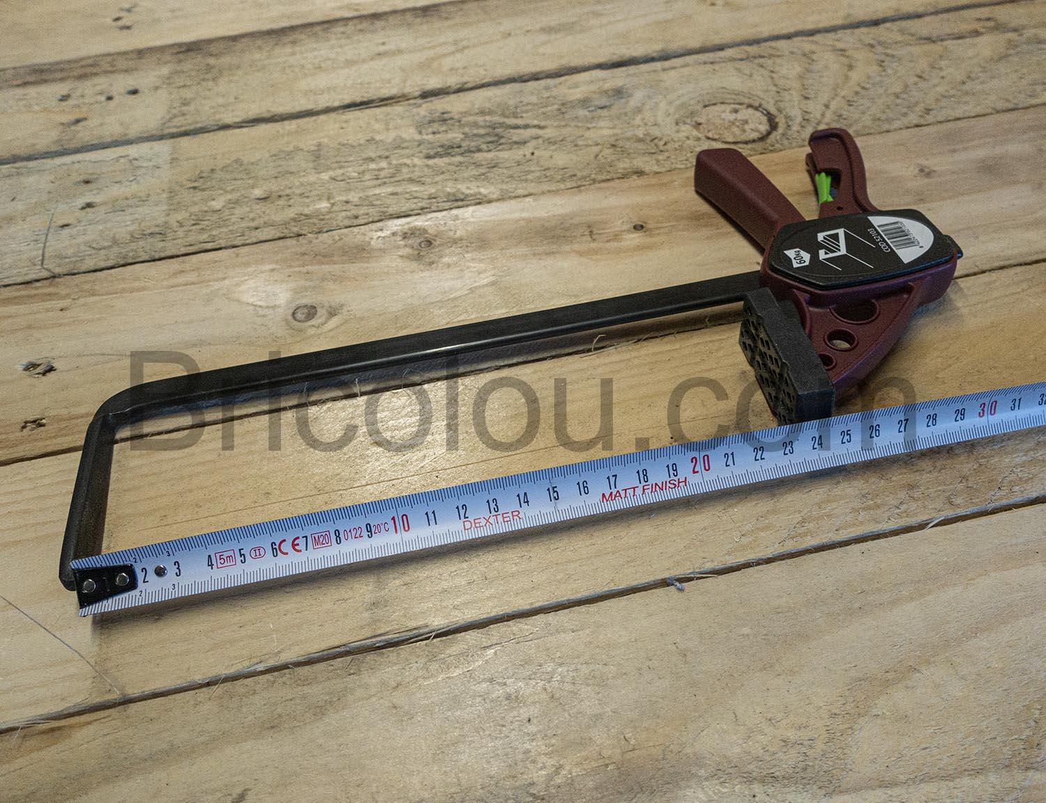 test Piher Serre joint rapide Quick T Track test Piher - Serre-joint rapide Quick-T-Track