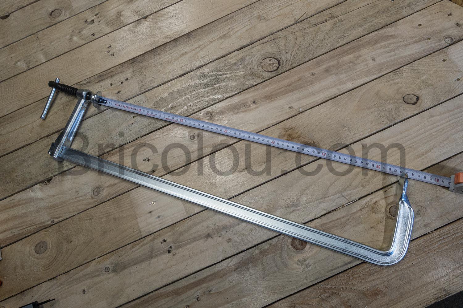 Bessey GZ60K Serre joint metal acier Metallurgie Soudure Bessey GZ60K Serre-joint métal acier Métallurgie Soudure