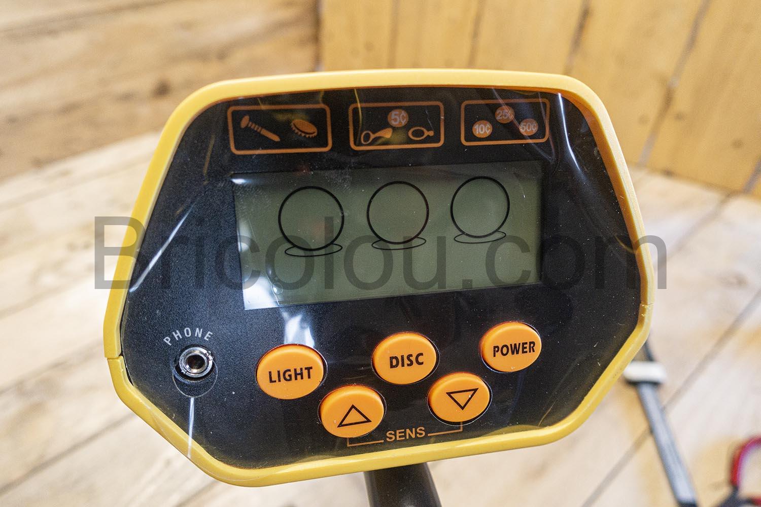 Detecteur de metaux etanche Détecteur de métaux étanche