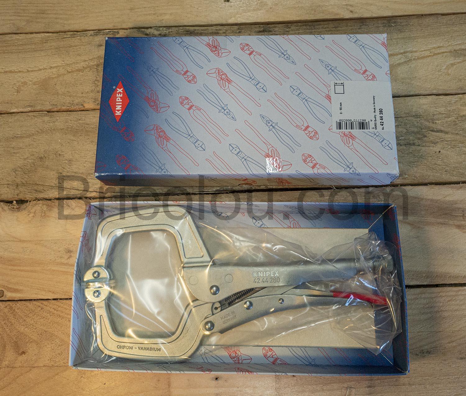 KNIPEX Pince etau a souder 28 cm 42 44 280 KNIPEX Pince-étau à souder (28 cm) 42 44 280