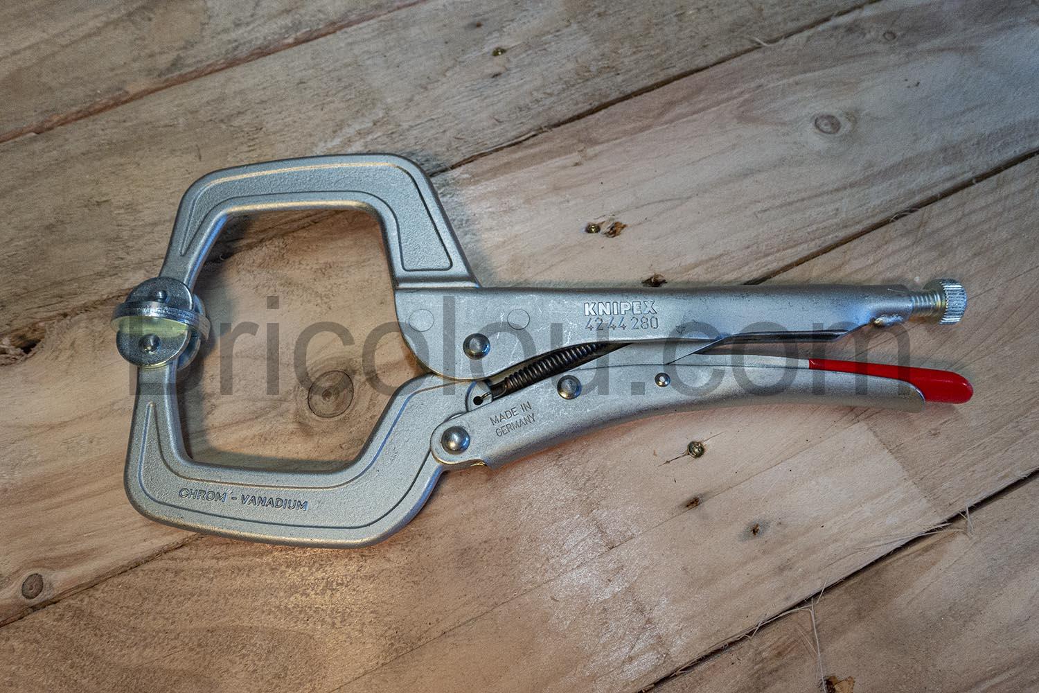 KNIPEX Pince etau a souder 280 mm 42 44 KNIPEX Pince-étau à souder (280 mm) 42 44