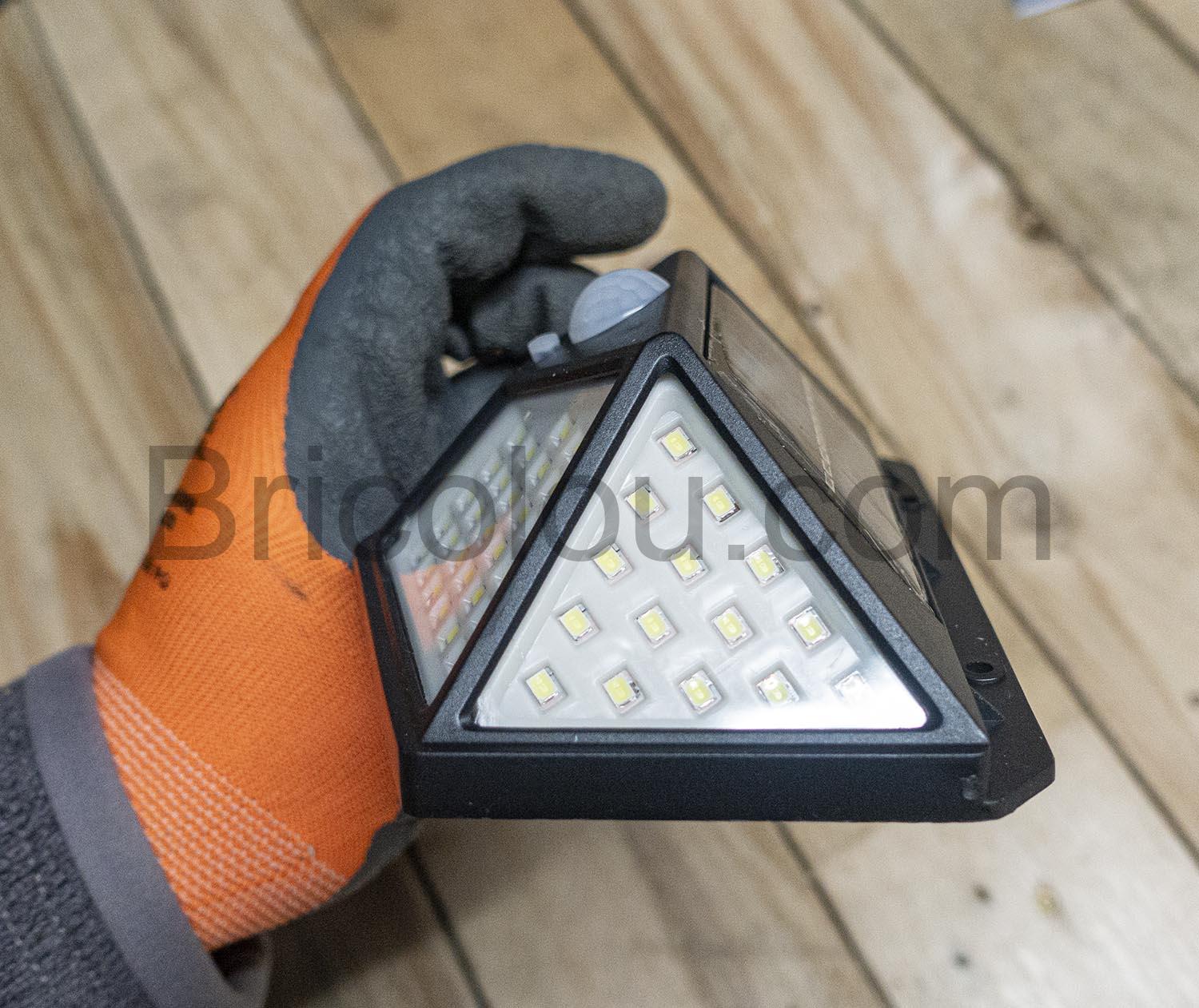 Lampe LED solaire exterieure 100LEDs Lampe LED solaire extérieure 100LEDs