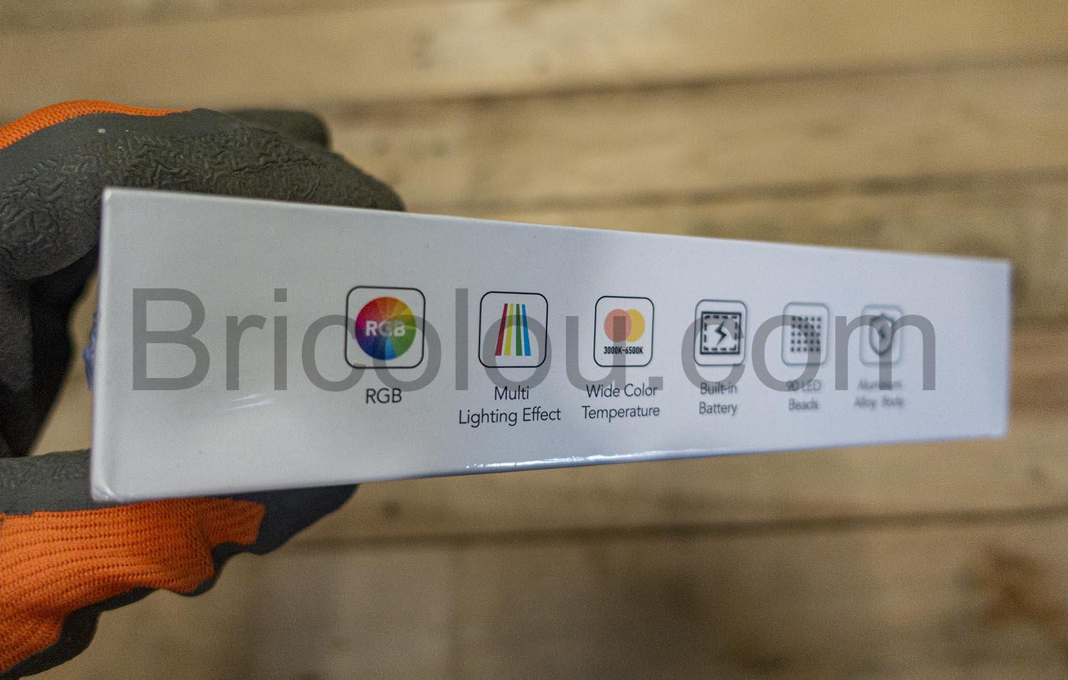 MOMAN MLQ lumiere LED RGBWA 3000K 6500K full spectre MOMAN MLQ lumière LED RGBWA 3000K-6500K full spectre