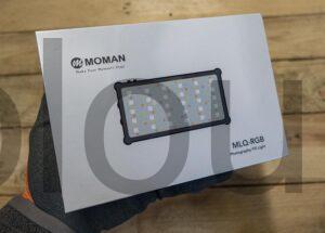 MOMAN MLQ lumiere LED RGBWA 3000K 6500K full spectre rechargeable MOMAN MLQ lumière LED RGBWA 3000K-6500K full spectre rechargeable
