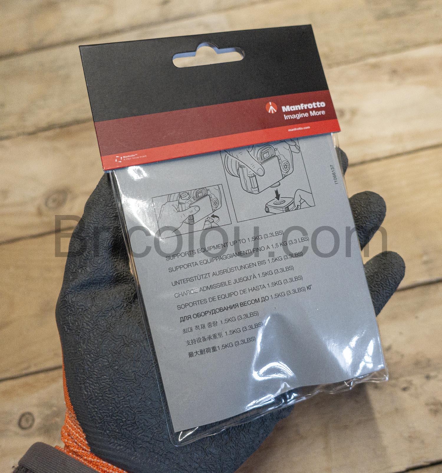 Mini plate ronde Manfrotto MFROUND PL Mini plate ronde Manfrotto MFROUND-PL