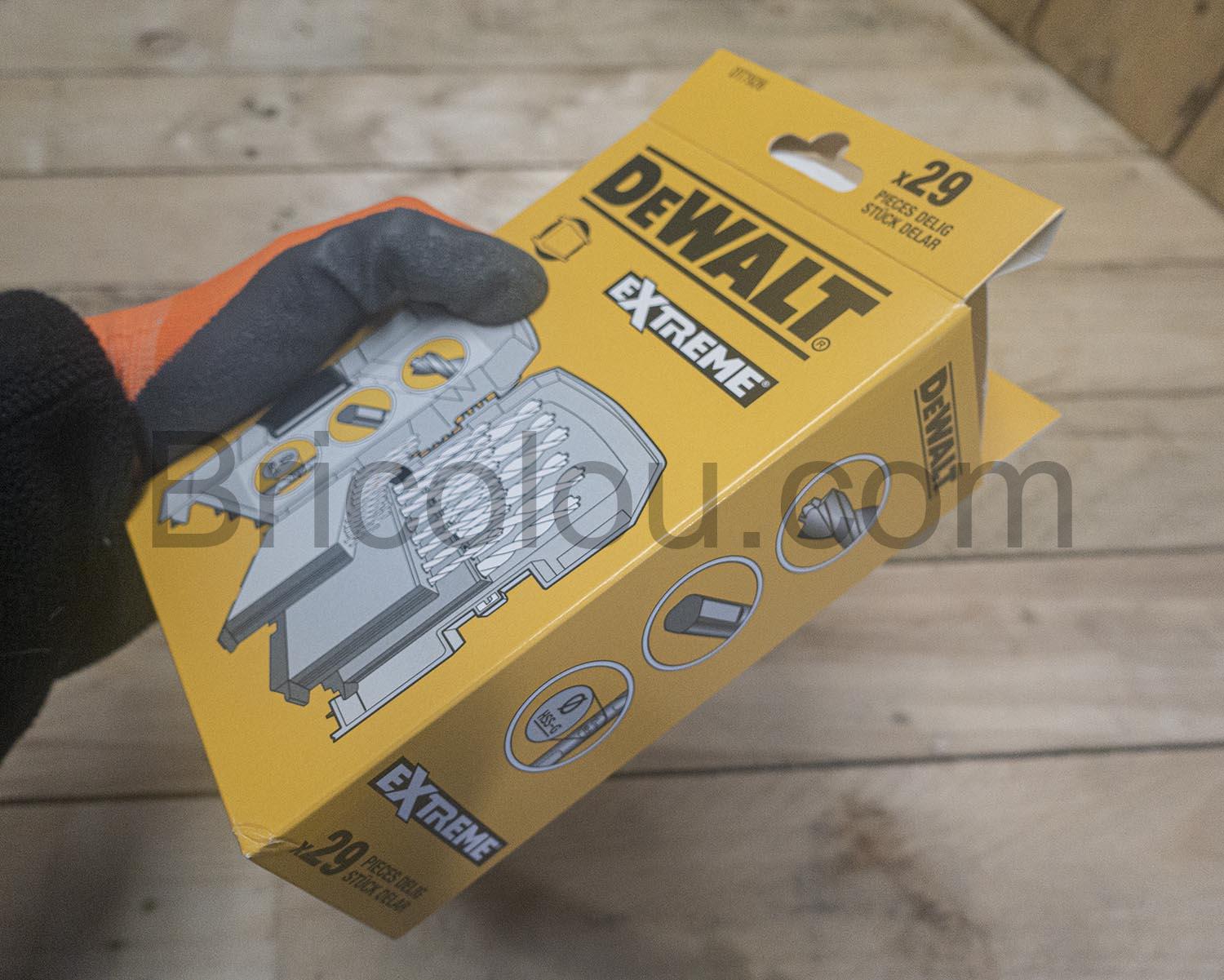 Set Forets Metal HSS G Extreme DT7926 XJ Percage DeWalt Set Forets Métal HSS-G Extrême DT7926-XJ Perçage DeWalt