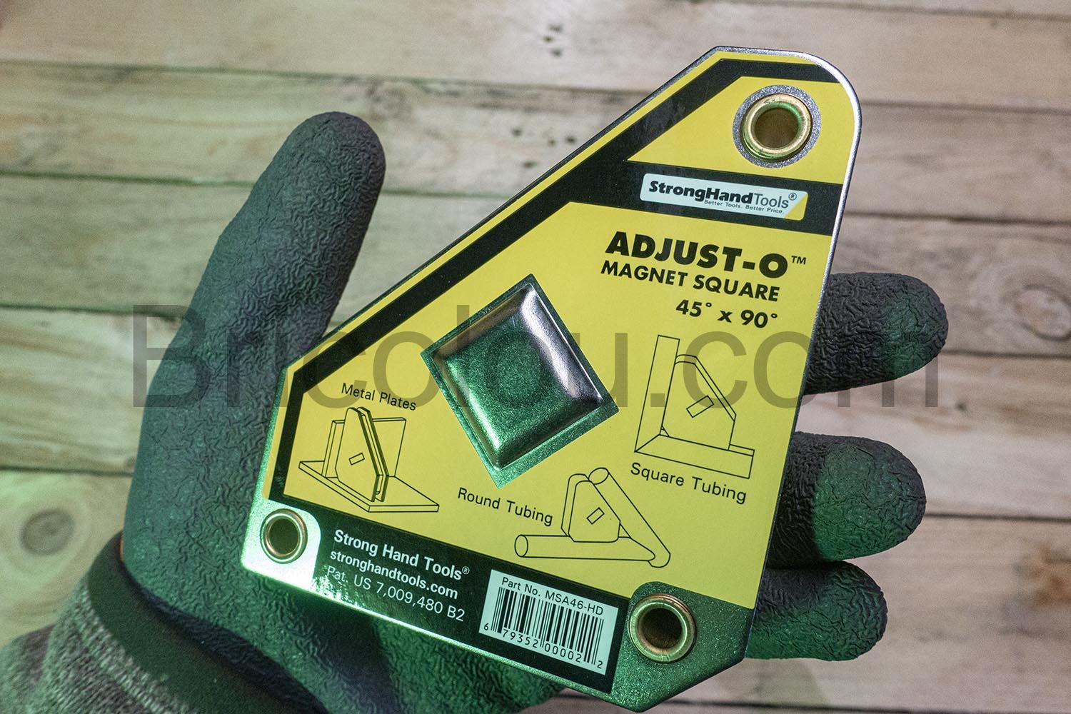 Strong Hand Tools MSA46-HD Adjust-O Aimant débrayable, 90°, 45° pour ...