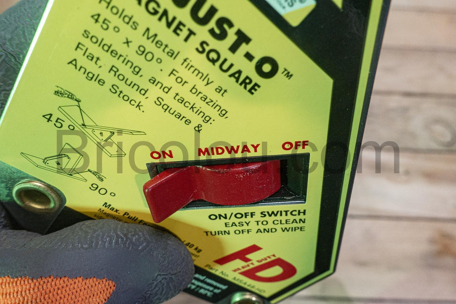 Strong Hand Tools MSA46 HD Adjust O Aimant debrayable Metallier Strong Hand Tools MSA46-HD Adjust-O Aimant débrayable Métallier