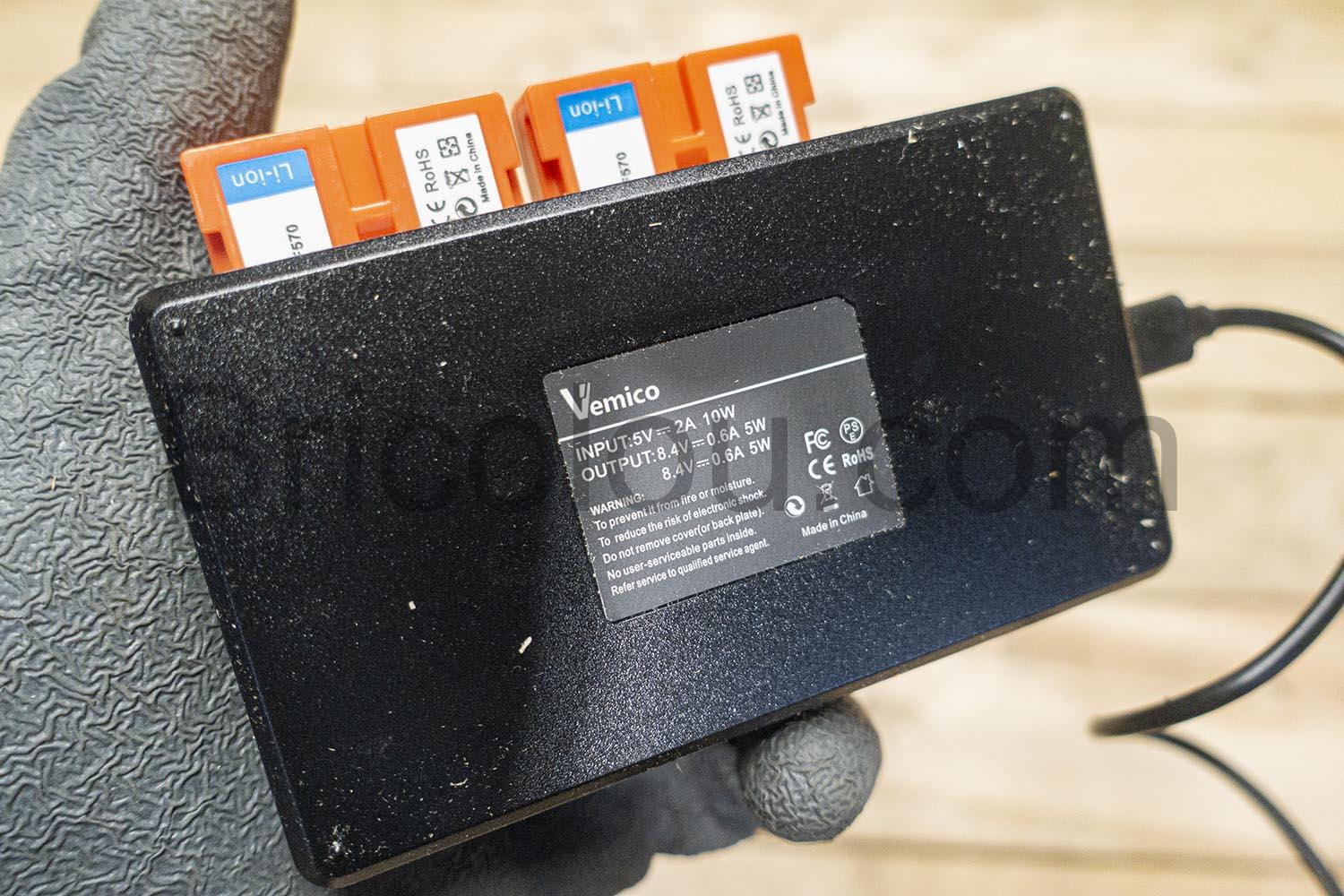 USB C Chargeur de Batterie 5V compatibles Sony F550 3000mAh USB-C Chargeur de Batterie 5V compatibles Sony F550 3000mAh