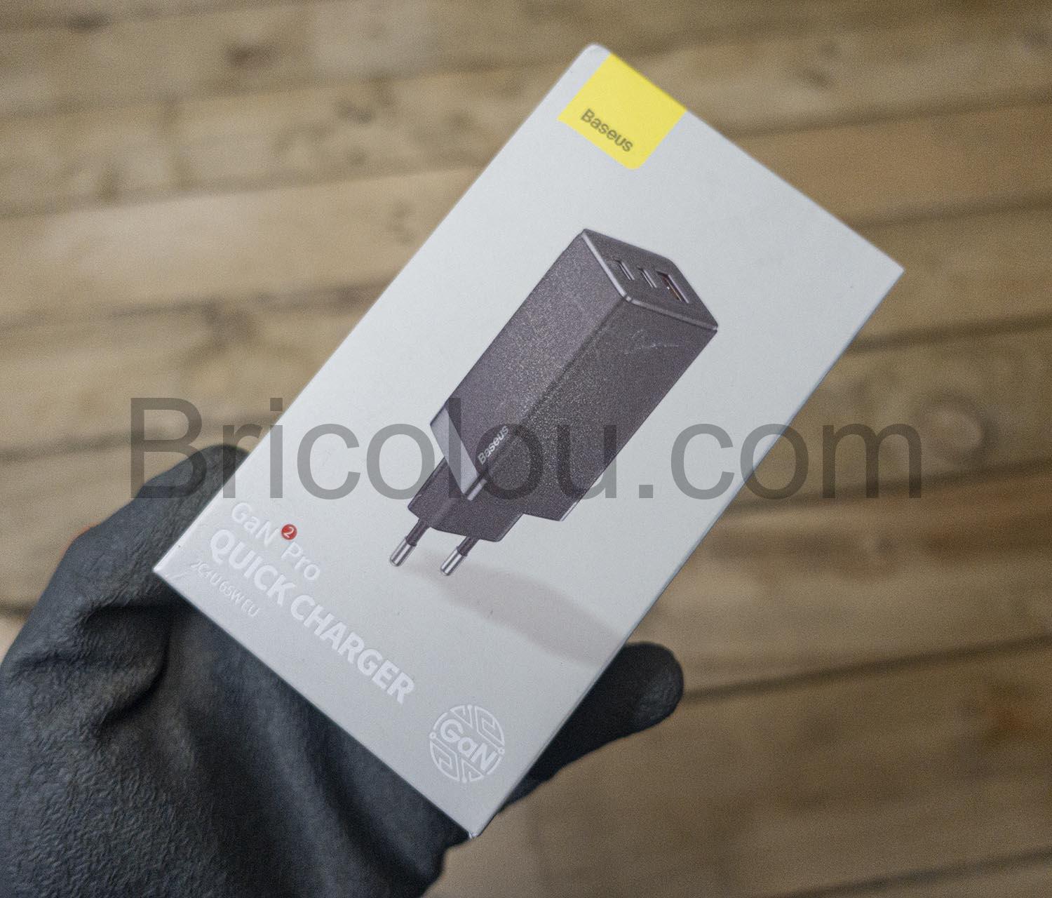 Baseus 65W GaN 2 pro Chargeur QC 4.0 USB 3.0 C Mini PD Baseus 65W GaN 2 pro Chargeur QC 4.0 USB 3.0 C Mini PD