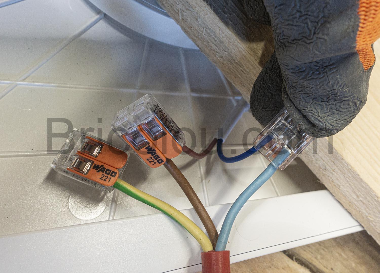 Bedee Plafonnier Led carre 36W branchement Bedee Plafonnier Led carré 36W branchement