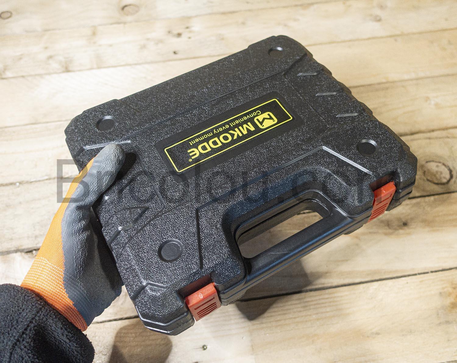 Boite Visseuse MKODDE 12V sans fil perceuse batterie 2Ah chargeur embouts vissage percage Boite Visseuse MKODDE 12V sans fil perceuse batterie 2Ah chargeur embouts vissage percage