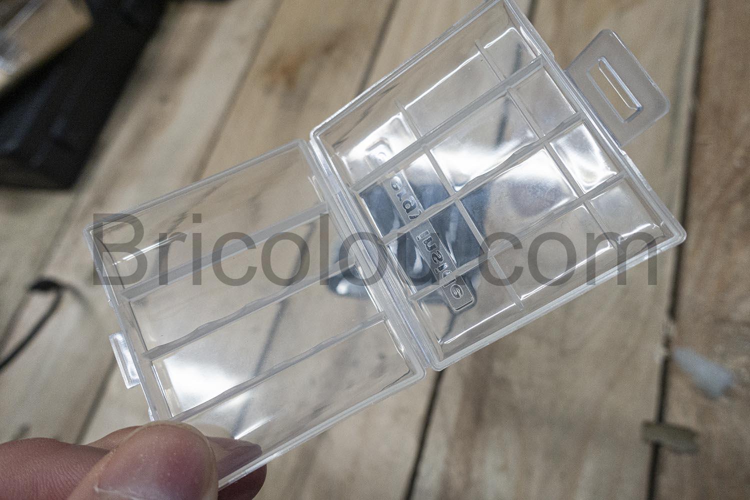 Eneloop AA batterie boite plastique pile Eneloop AA batterie boite plastique pile