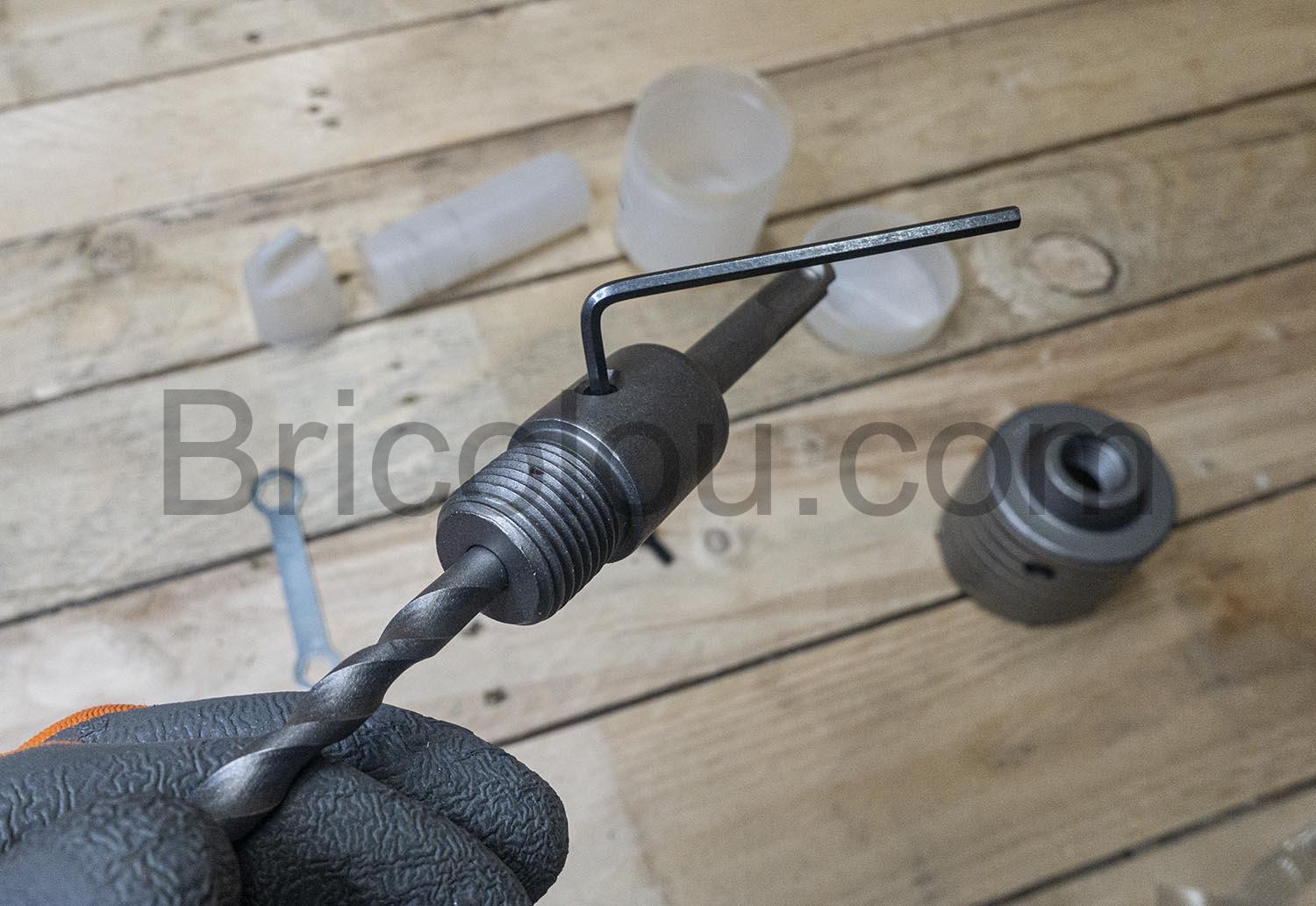 Flintronic scie cloche 68 mm beton carotteuse SDS Plus Flintronic scie cloche 68 mm béton carotteuse SDS Plus