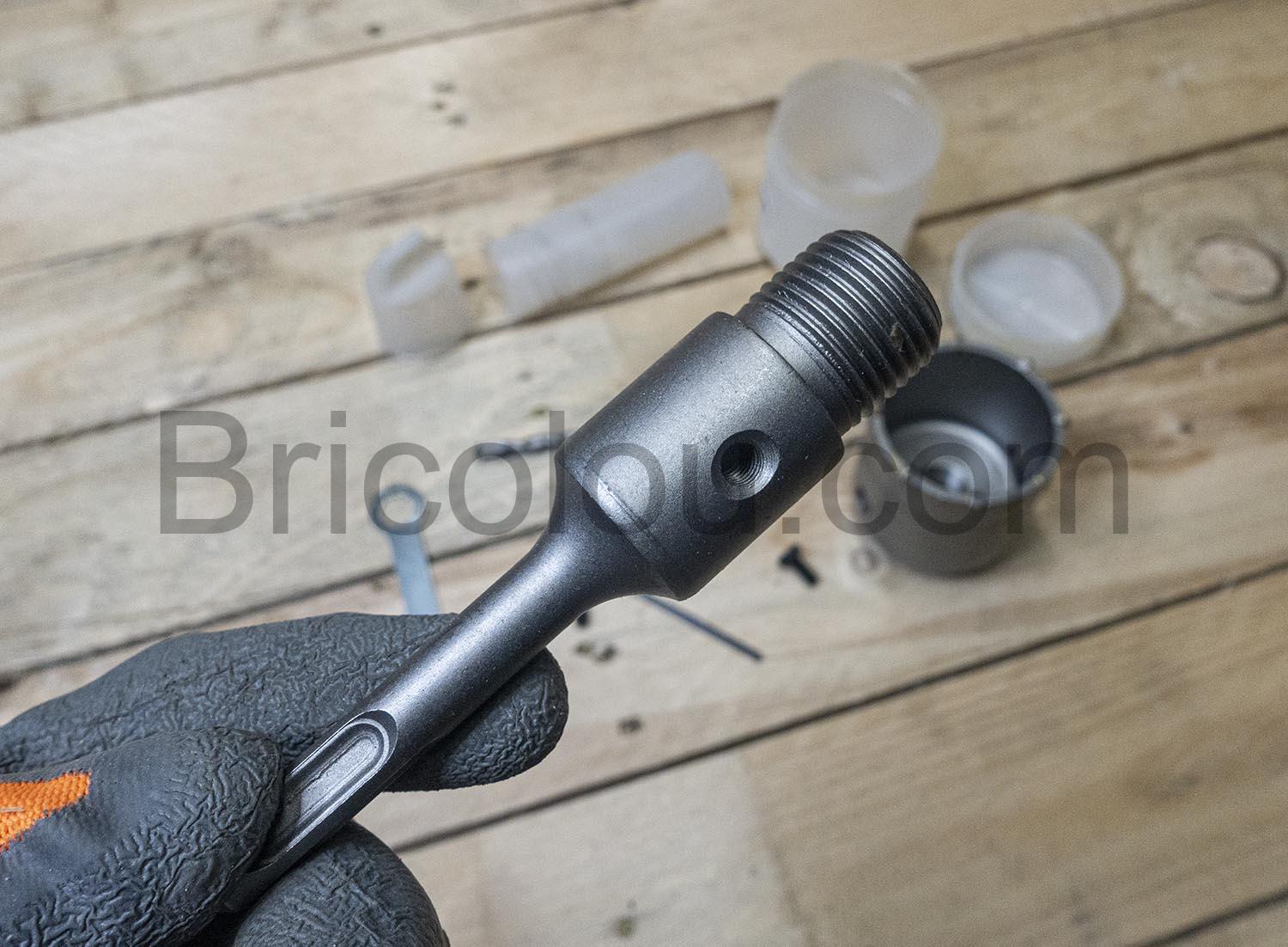 Flintronic scie cloche 68 mm trepan beton carotteuse SDS Plus Flintronic scie cloche 68 mm trépan béton carotteuse SDS Plus