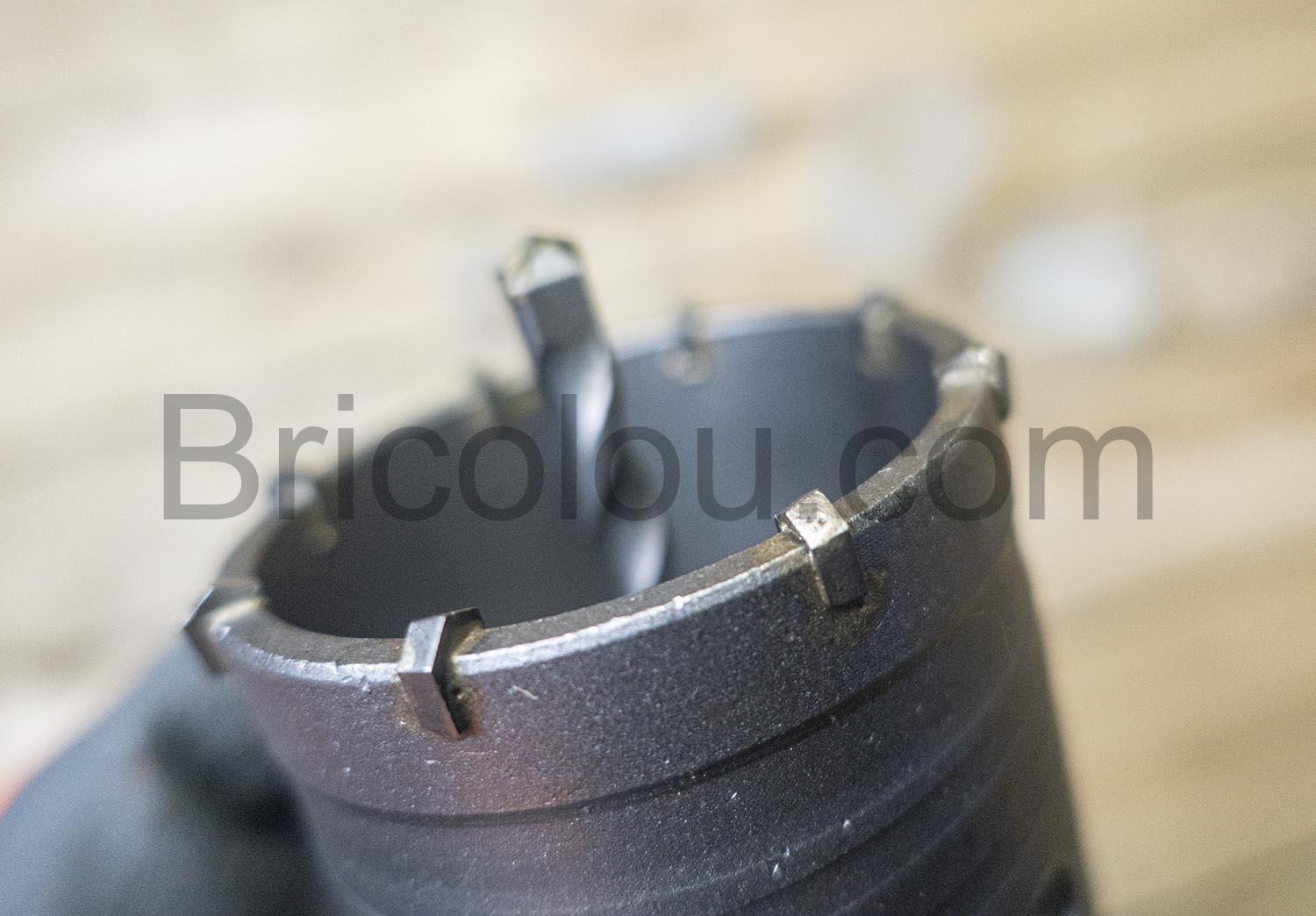 Flintronic scie cloche 68 mm trepan beton carotteuse Flintronic scie cloche 68 mm trépan béton carotteuse