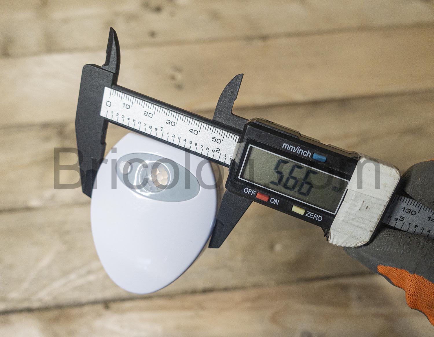 Paerduo Lampe de toilette LED rechargeable 8 couleurs capteur de mouvement cuvette WC Paerduo Lampe de toilette LED rechargeable 8 couleurs capteur de mouvement cuvette WC