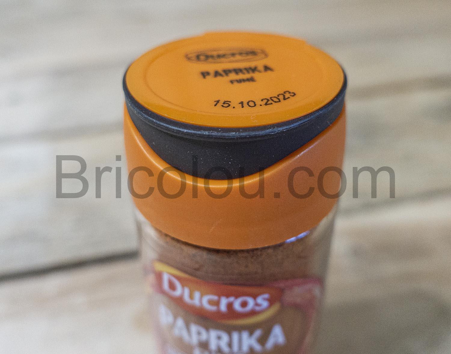 Paprika Ducros fume 40g Paprika Ducros fumé 40g