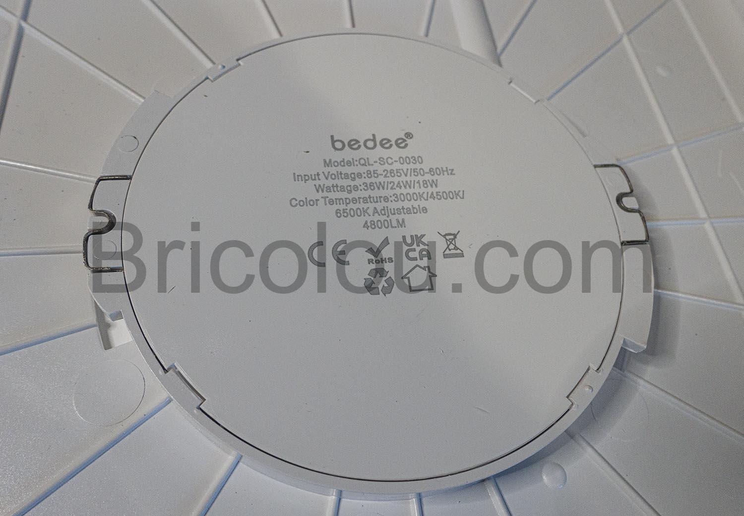 Plafonnier Led carre 36W 3000K 4500K 6500K 4800LM Ultra fin Plafonnier Led carré 36W 3000K 4500K 6500K 4800LM Ultra fin