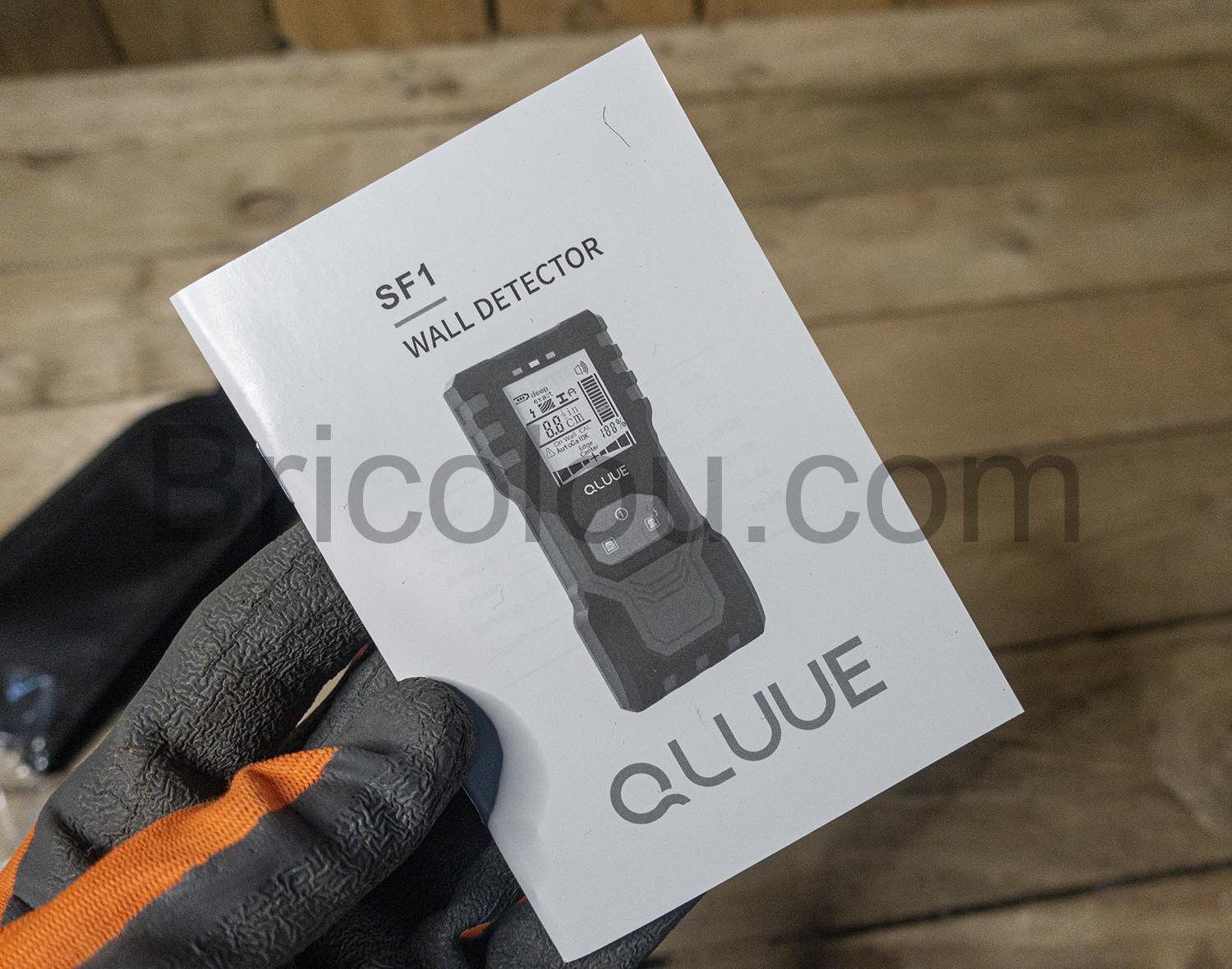 QLUUE Detecteur mural scanner numerique de bois metaux ferreux non ferreux cable conducteur electrique QLUUE Détecteur mural scanner numérique de bois métaux ferreux non ferreux câble conducteur électrique