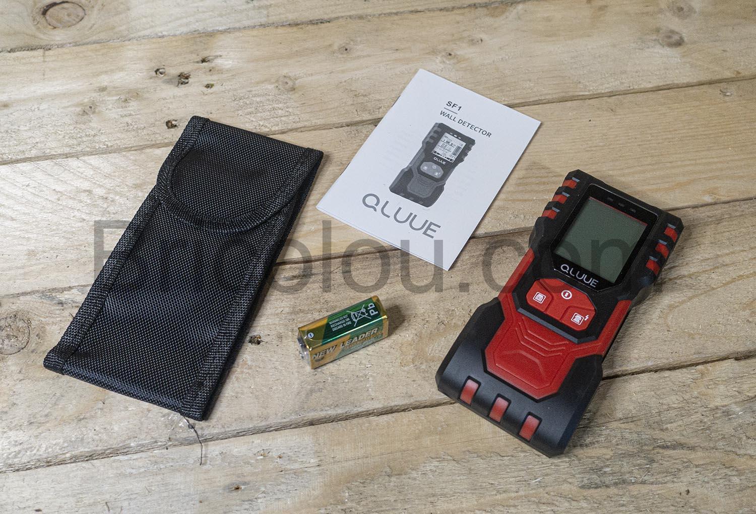 QLUUE Detecteur mural scanner numerique de bois metaux non ferreux cable conducteur electrique QLUUE Détecteur mural scanner numérique de bois métaux non ferreux câble conducteur électrique