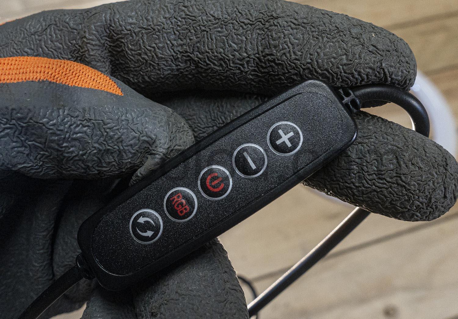 Railee SMN 10A Anneau LED RGBWA Ring lumiere video telecommande Railee SMN-10A Anneau LED RGBWA Ring lumière vidéo telecommande