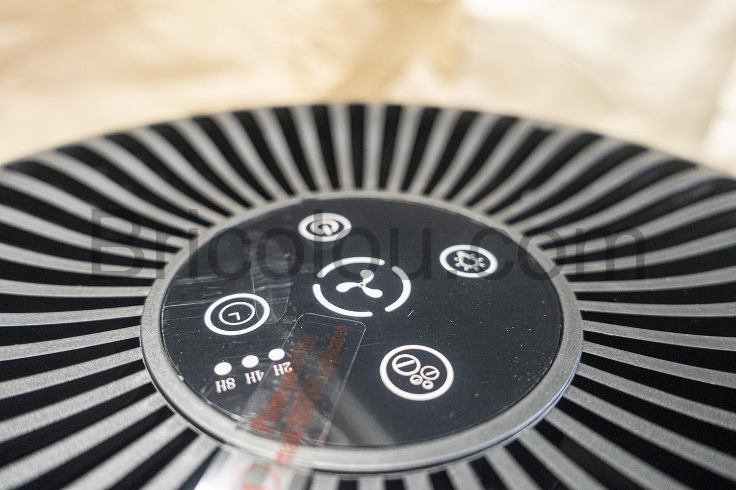 SuperDuomishu Purificateur Air Filtre HEPA H13 Poussiere Fumee Odeurs Aromatherapie Veilleuse SuperDuomishu Purificateur Air Filtre HEPA H13 Poussière Fumée Odeurs Aromathérapie Veilleuse