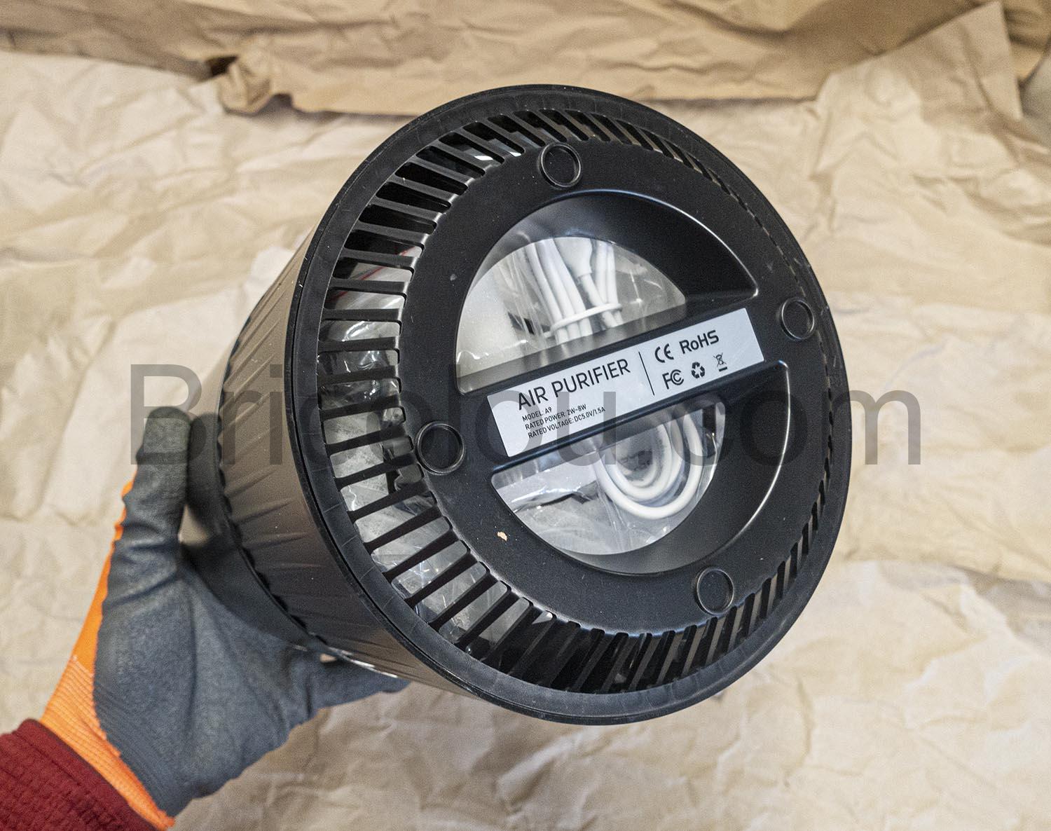 SuperDuomishu Purificateur Air Filtre Poussiere Pollen Fumee Odeurs Aromatherapie Veilleuse SuperDuomishu Purificateur Air Filtre Poussière Pollen Fumée Odeurs Aromathérapie Veilleuse