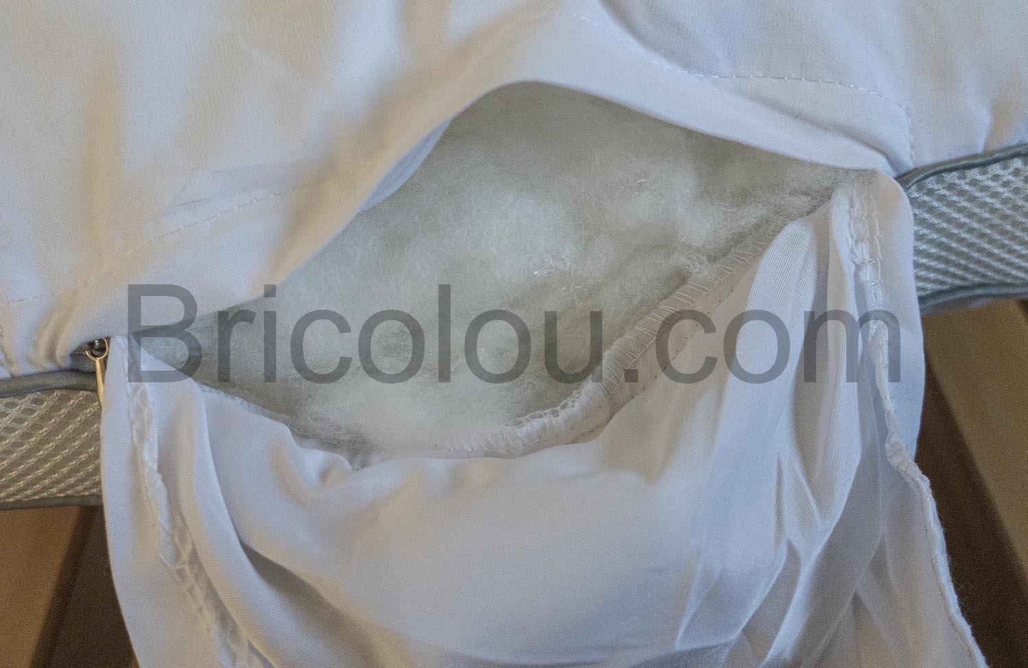 Sweetnight Oreillers Rectangulaires Coton Microfibre Polyester Sweetnight Oreillers Rectangulaires Coton Microfibre Polyester