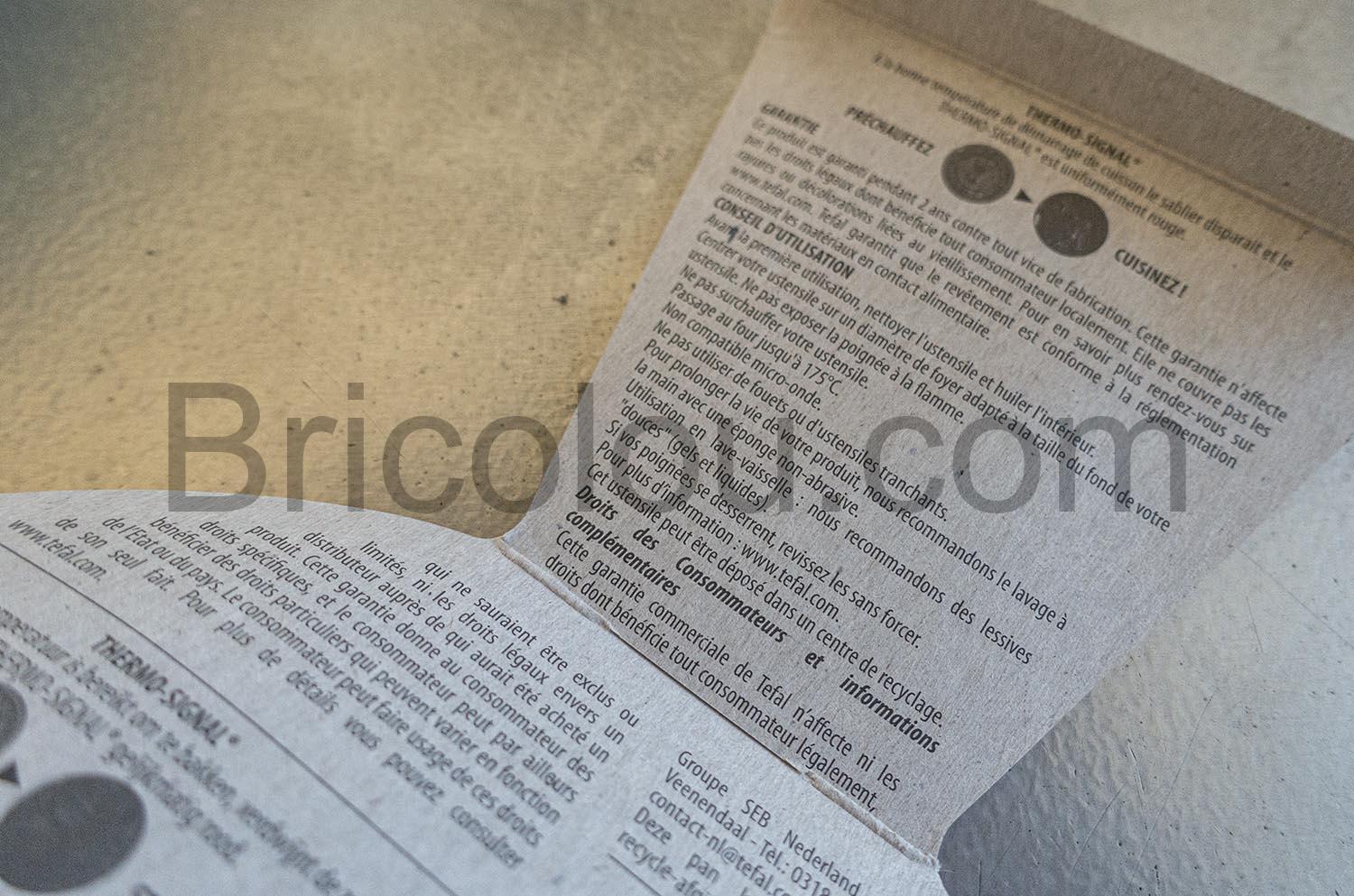 Tefal casserole mouchetee 18cm Tefal casserole mouchetée 18cm