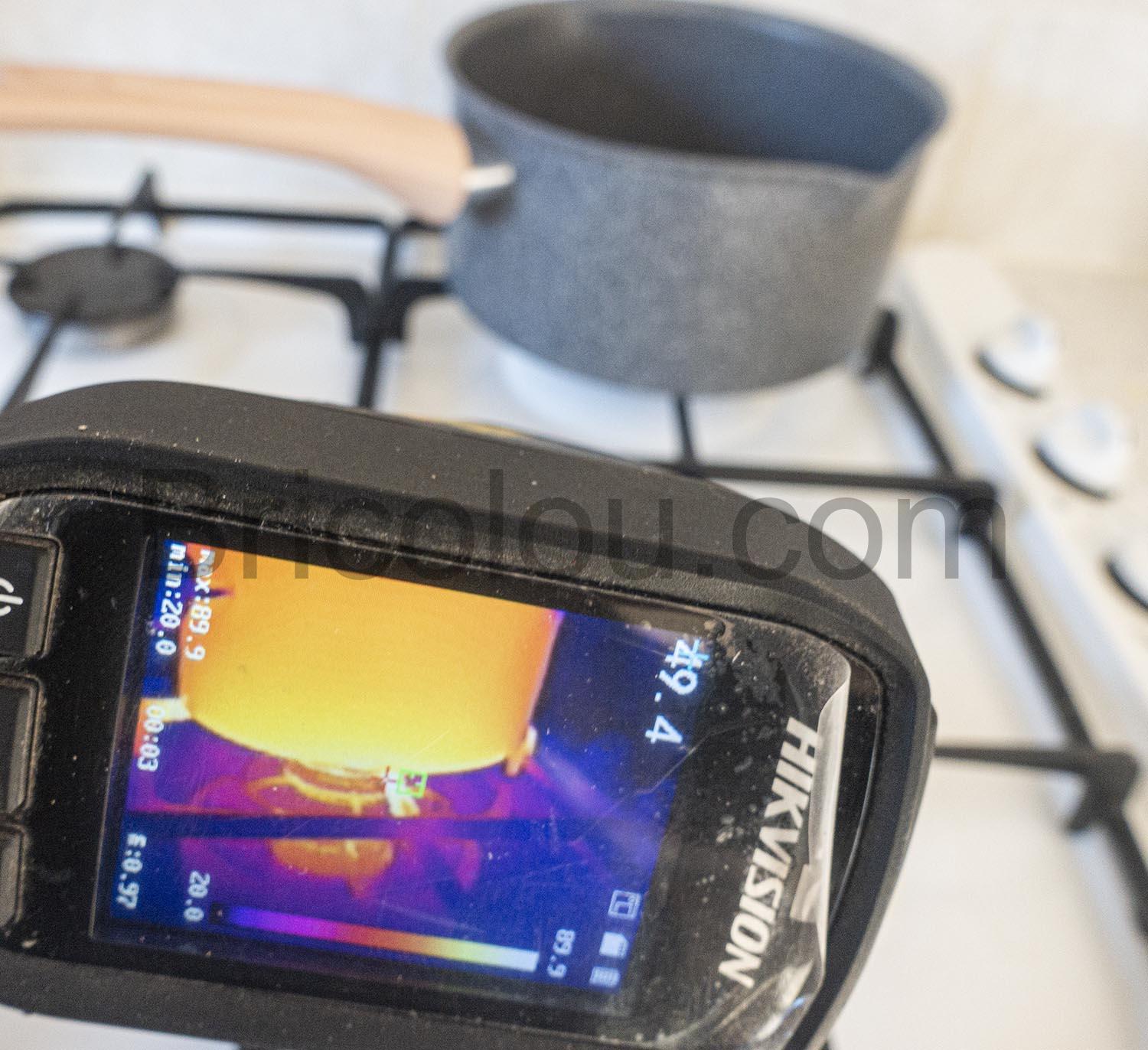 Tefal casserole mouchetee bec verseur 18cm Tefal casserole mouchetée bec verseur 18cm