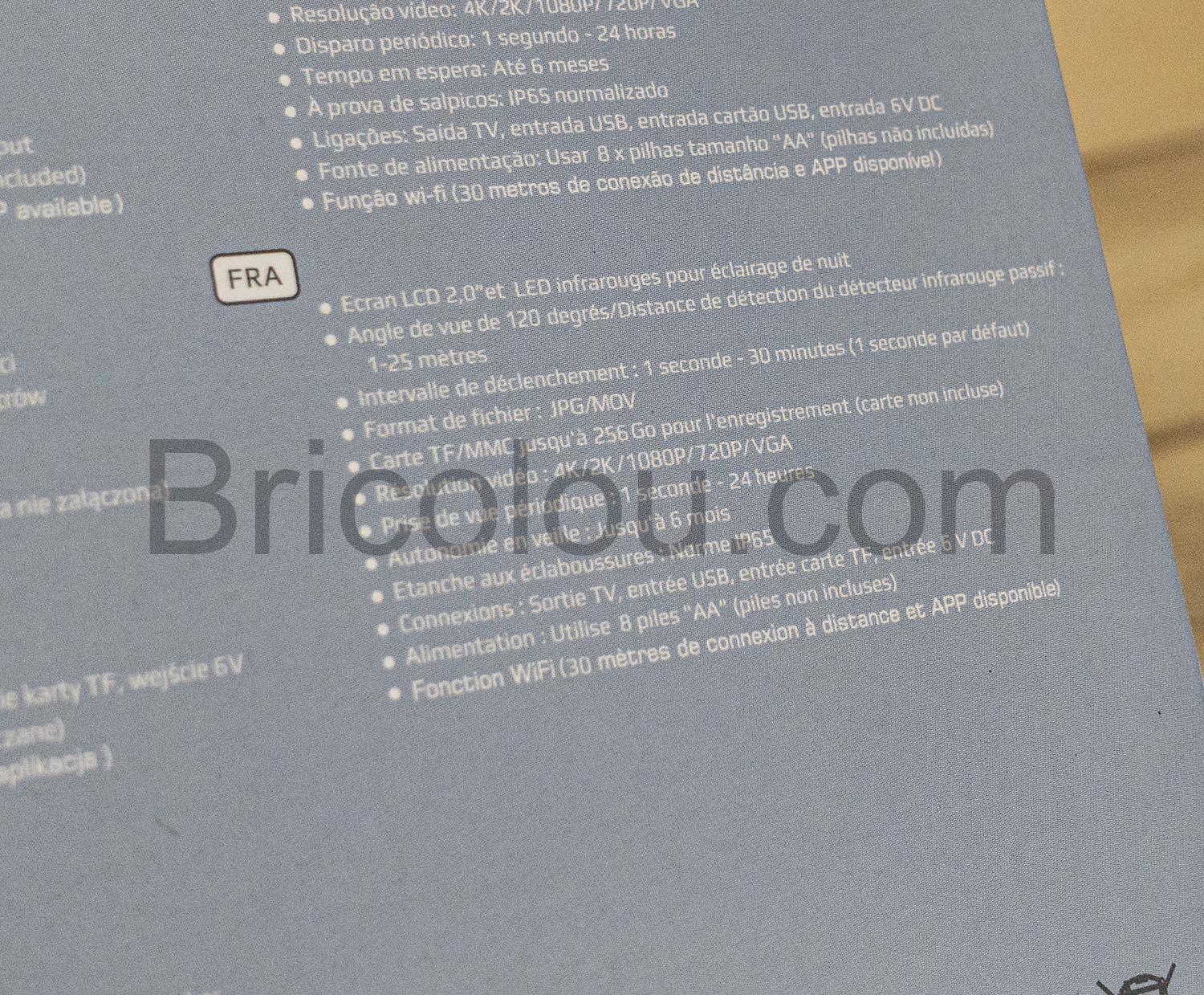 Trail Camera SuntekCam WiFi Bluetooth 30 MP 4K Surveillance de Chasse Piege photo time lapse IP 66 Trail Camera SuntekCam WiFi Bluetooth 30 MP 4K Surveillance de Chasse Piège photo time lapse IP 66