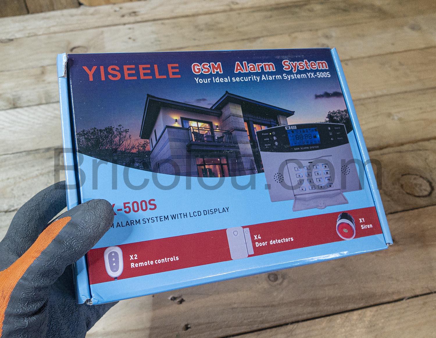 YISEELE Central Alarme Maison sans Fil sirene telecommande YISEELE Central Alarme Maison sans Fil sirène télécommande