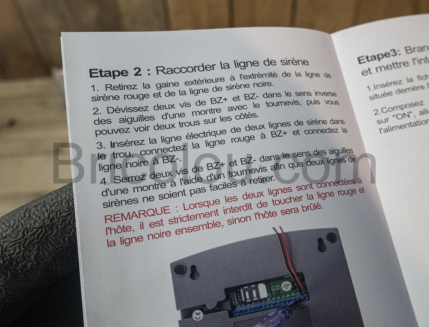YISEELE Central Alarme Maison sans Fil telecommande capteur controlable par GSM YISEELE Central Alarme Maison sans Fil télécommande capteur contrôlable par GSM