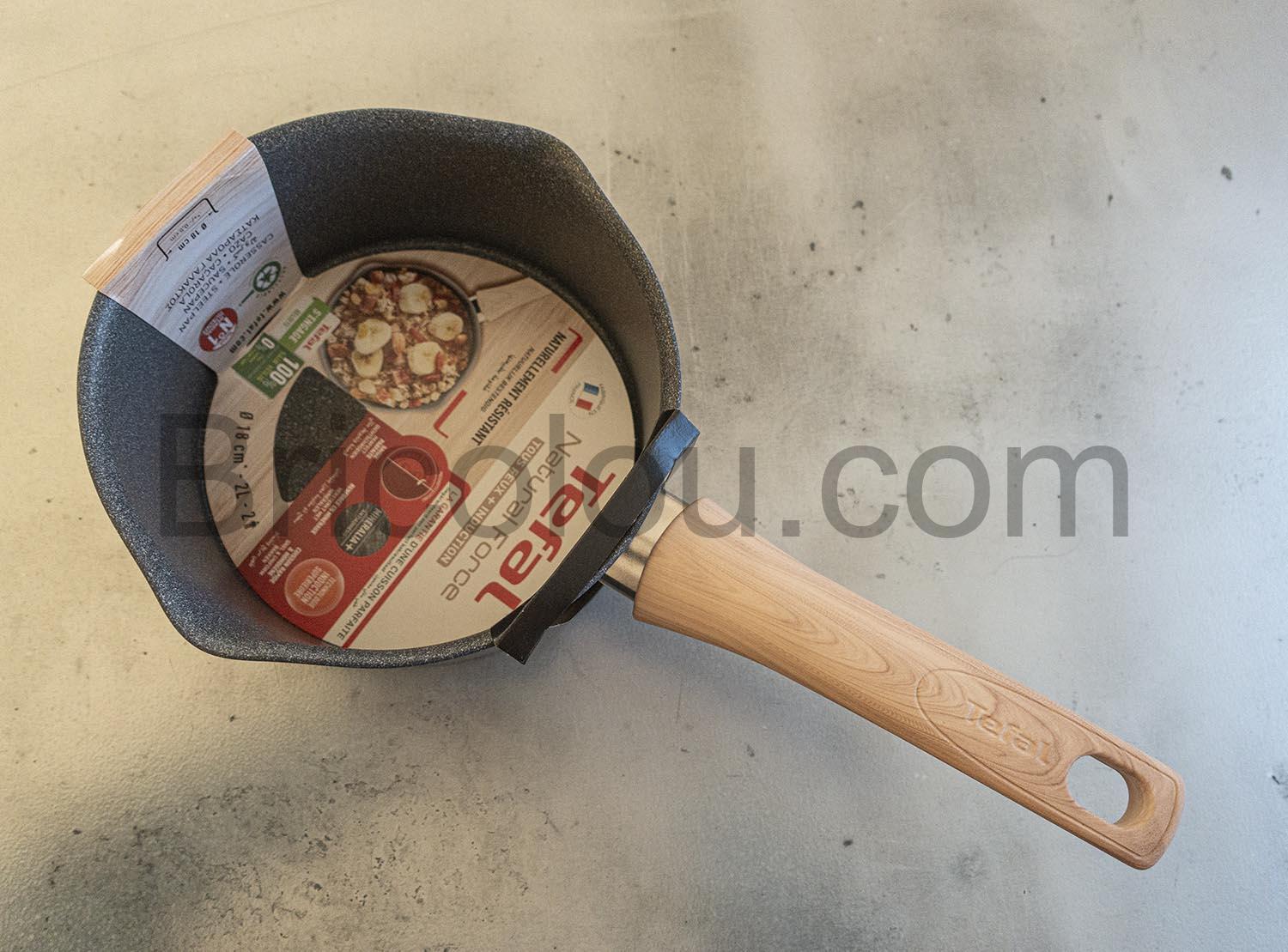 casserole mouchetee Natural force bec verseur 18cm tefal casserole mouchetée Natural force bec verseur 18cm tefal