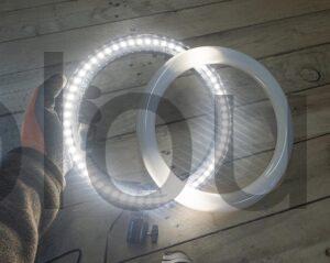 diffusant Railee SMN 10A Anneau LED RGBWA Ring lumiere video diffusant Railee SMN-10A Anneau LED RGBWA Ring lumière vidéo