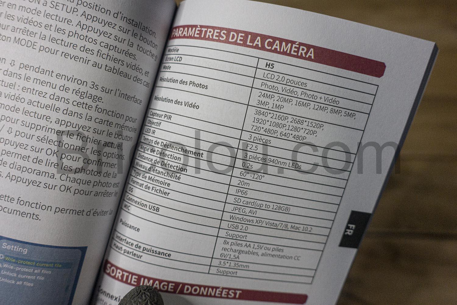 4K 24MP trail camera chasse WiFi detecteur mouvement IP66 piege photo video time lapse 4K 24MP trail caméra chasse WiFi détecteur mouvement IP66 piège photo vidéo time-lapse